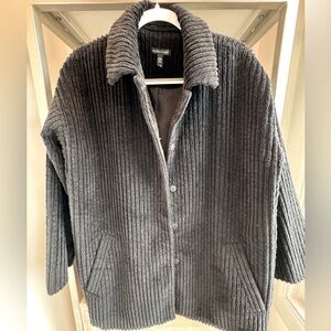 Eileen Fisher 100% Organic Cotton Corduroy Jacket